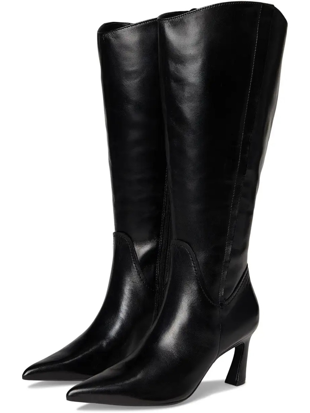 Naturalizer Emily Knee High Black Leather Boots